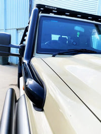 Fatz Fabrication VDJ70 RH Snorkel. Powder coated Satin Black. Suit 4