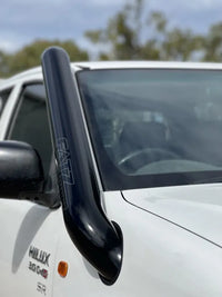 FATZ FABRICATION N70 HILUX RH SNORKEL. POWDER COATED SATIN BLACK. (SUIT 4