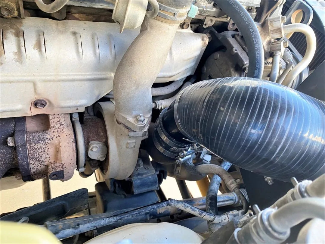 Fatz Fabrication HDJ70 Series Plumbing Kit to 3.5" Forward facing turbos. -FFHDJ-PL350-KT
