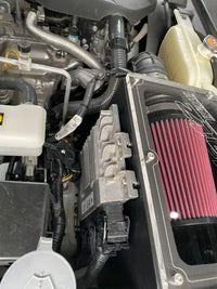 FATZ FABRICATION NP300 NAVARA AIRBOX. OILED AIR FILTER. NO PLUMBING REQUIRED. -FFNP-AB-OF