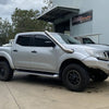 Fatz Fabrication NP300 Navara RH Snorkel. Polished. suit 3" Airbox inlet INC Factory adaption kit-FFNP-SNRH-POL-FAB