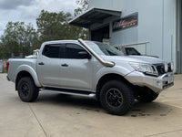 FATZ FABRICATION NP300 NAVARA RH SNORKEL. POLISHED. SUIT 3