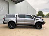 FATZ FABRICATION PX RH RAPTOR SNORKEL. POWDER COATED SATIN BLACK. SUIT BI TURBO 2.0L FACTORY ADAPTION INCLUDED-FFPX-SNRH-SPC-RPT2