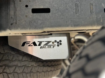 Fatz Fabrication 300 Series Fuel Filter Guard. 3mm S/S Bolt on Guard. Fatz Branding -FF300-FFLGRD