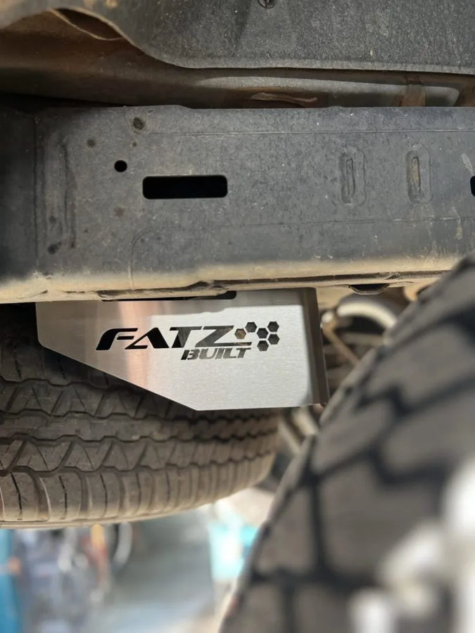 Fatz Fabrication 300 Series Fuel Filter Guard. 3mm S/S Bolt on Guard. Fatz Branding -FF300-FFLGRD