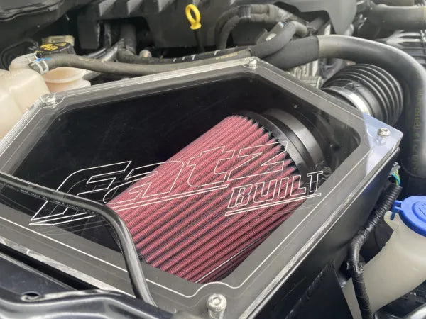 Fatz Fabrication BT50 3.2L MY12-19 Airbox. Dry element Air filter. No Plumbing Required. -FFBT19-AB-DF