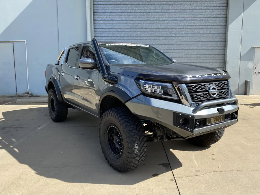 Fatz Fabrication NP300 Navara RH Snorkel. Polished. suit 3