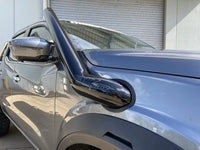 FATZ FABRICATION NP300 NAVARA RH SNORKEL. POLISHED. SUIT 3