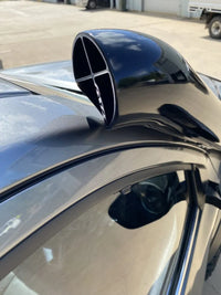 FATZ FABRICATION NP300 NAVARA RH SNORKEL. POLISHED. SUIT 3