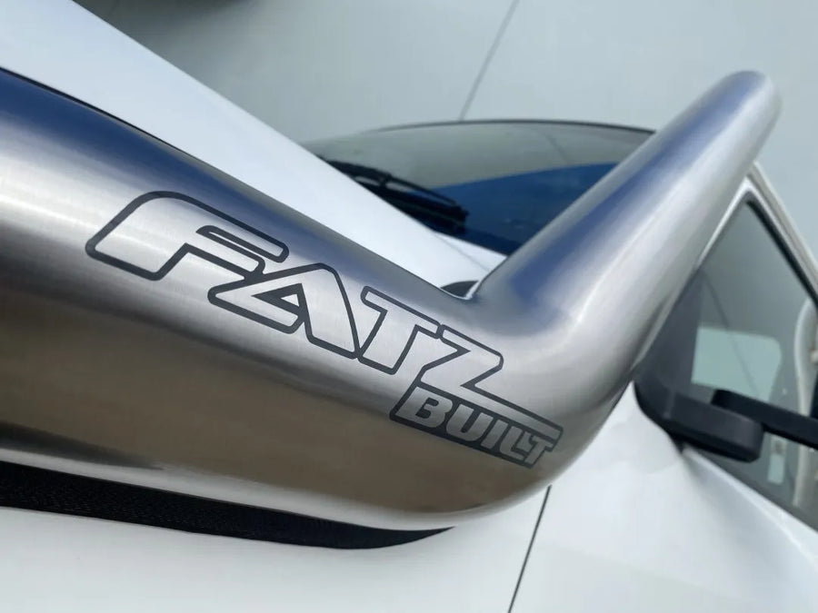 Fatz Fabrication GU LH Snorkel. Polished. Suit 3.5