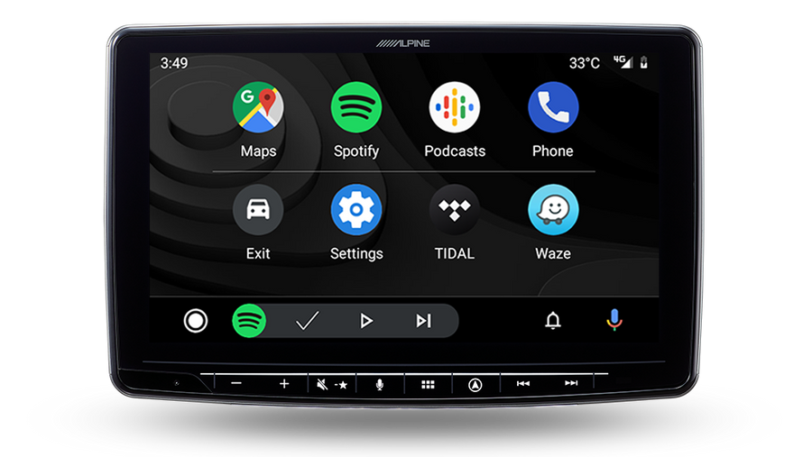 Alpine 9” Apple CarPlay / Android Auto / Primo 3.0 Navigation / HDMI / USB / Bluetooth /FLAC / DAB+ Receiver-INE-F409E