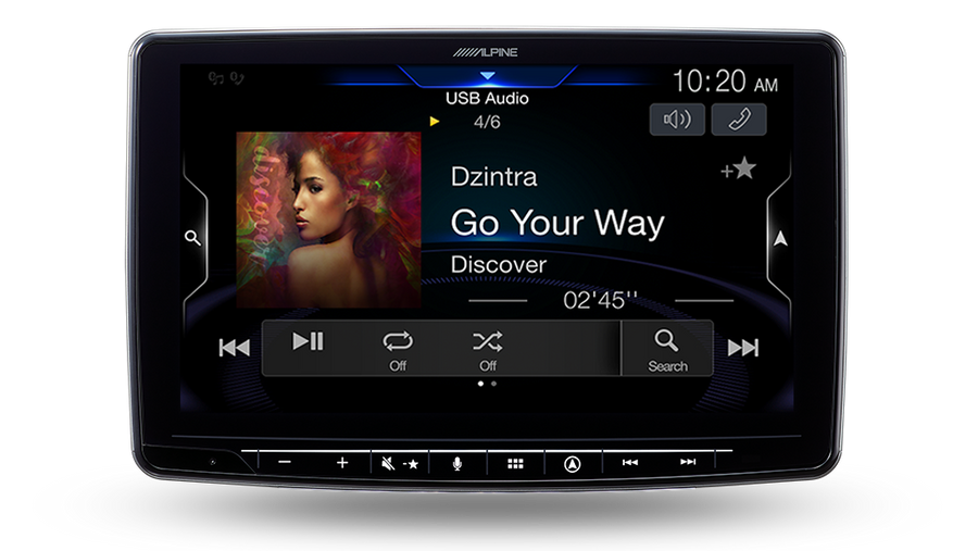 Alpine 9” Apple CarPlay / Android Auto / Primo 3.0 Navigation / HDMI / USB / Bluetooth /FLAC / DAB+ Receiver-INE-F409E