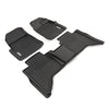 TJM DEEP DISH CAR MATS FOR ISUZU D-MAX DUAL CAB (3RD GEN) 2020+ IZD001-3D