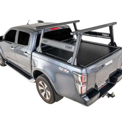 HSP Load Rack Ladder Rack suits Isuzu Dmax Gen 3 2021+
Suits Roll R Cover S3.5 - Full set (Front & Rear Legs + Joiner Bar) -LR-RC-S