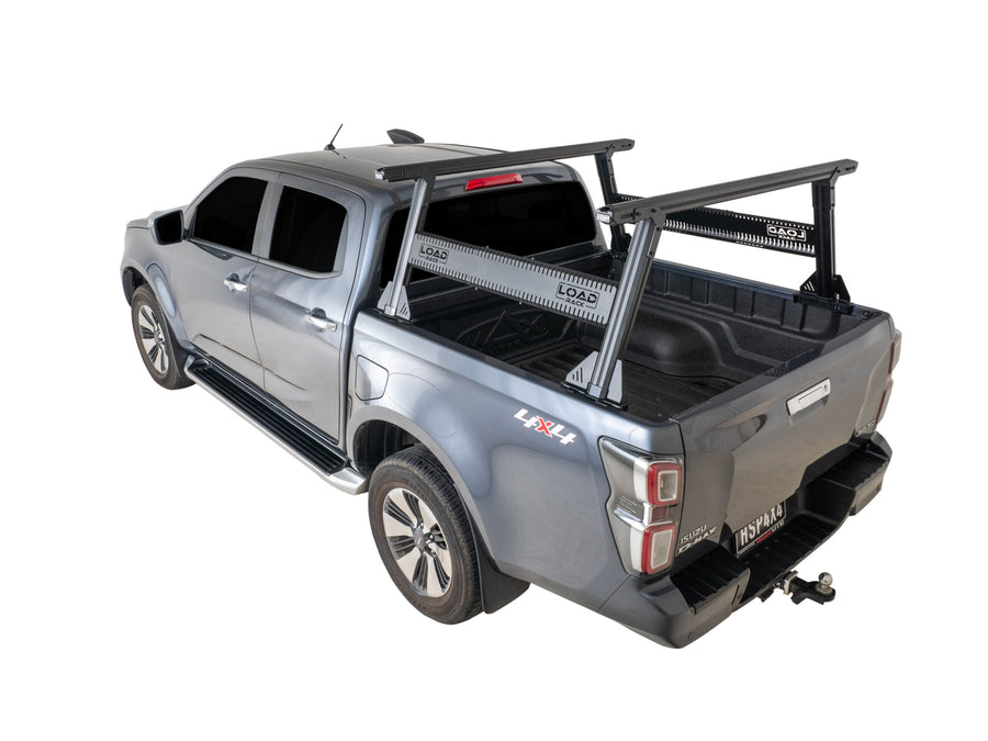 HSP Load Rack Ladder Rack suits Isuzu Dmax Gen 3 2021+
Fits Dual Cab Tub - Full set (Front & Rear Legs + Joiner Bar) -LR-T-S