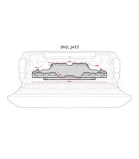 HSP 4X4 Load Slide for 2025+ JAC T9 Dual Cab – 250kg Capacity Heavy Duty Sliding Tray – JAT3