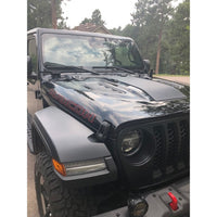 VSS Bonnet Solar Panel - Jeep Rubicon Wrangler JL and Gladiator JT - 50-Watt