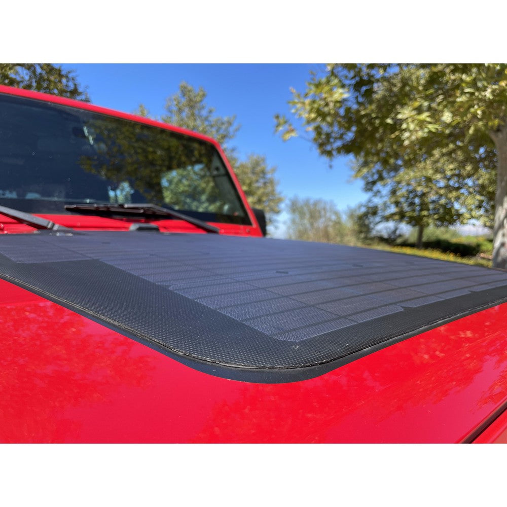 VSS Bonnet Solar Panel - Jeep Wrangler JK - 105-Watt