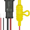 GME ANTENNA BASE & LEAD ASSEMBLY 26 TPI THREAD WITH MALE AUTOMOTIVE PLUG ABL003 -LE016