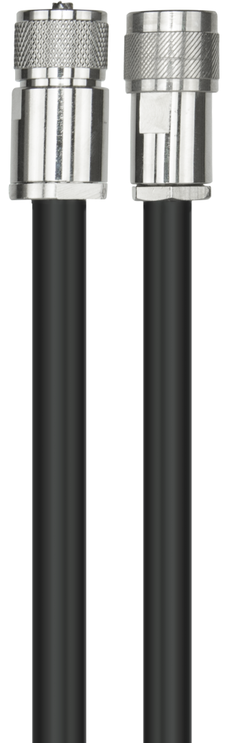 GME Rg213/U Coaxial Cable - Includes 1 X Pl259 & 1 X N Type Connector (15M) - - LE504