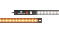 ALPINE 30CM LED Amber/White Camping Light -LXR-CL30