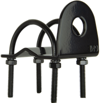 GME RIGHT ANGLE BULL BAR BRACKET - BLACK - MB024B
