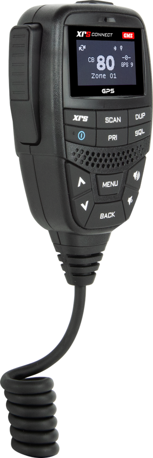 GME OLED CONTROLLER MICROPHONE WITH MAGNETIC BOLLARD- SUIT XRS SERIES -MC668B-M