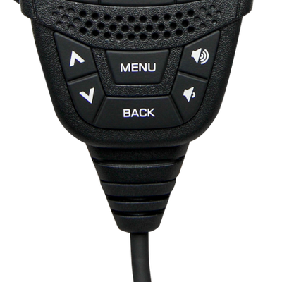 GME OLED CONTROLLER MICROPHONE WITH MAGNETIC BOLLARD- SUIT XRS SERIES -MC668B-M