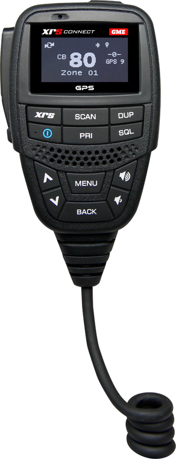 GME IP67 OLED CONTROLLER MICROPHONE WITH GPS - SUIT XRS-390C -MC668B-IP