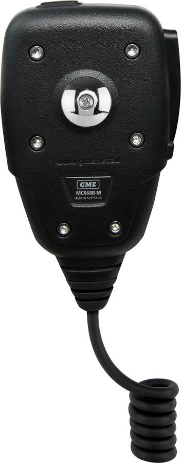 GME OLED CONTROLLER MICROPHONE WITH MAGNETIC BOLLARD- SUIT XRS SERIES -MC668B-M