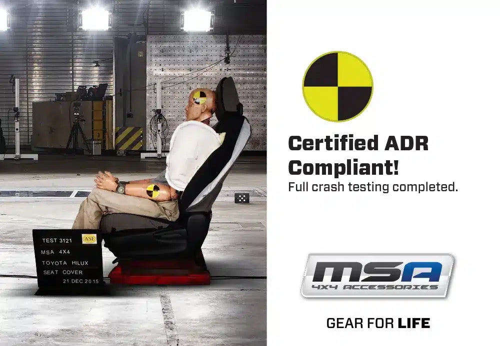 MSA 4X4 D-MAX SX/LS FRONT SEAT COVERS