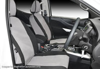 MSA 4X4 D-MAX SX/LS SINGLE CAB FRONT SEAT COVERS- 21006