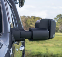 MSA TM402 TOYOTA LANDCRUISER LC70-LC79 SERIES TOWING MIRRORS (BLACK ELECTRIC BIG BASE INDICATORS) 1984-CURRENT- TM402