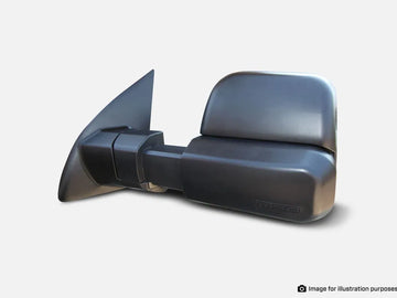 MSA TOYOTA LC100 SERIES TOWING MIRRORS (1998-2007) - TM1900 Black, Manual