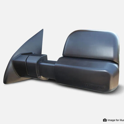 MSA TOYOTA LC100 SERIES TOWING MIRRORS (1998-2007) - TM1900 Black, Manual