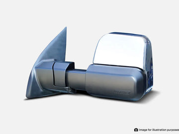 MSA TOYOTA LC100 SERIES TOWING MIRRORS (1998-2007) - TM1901 Chrome, Manual