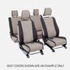 MSA VWA012CO Volkswagen Amarok MY18 V6 Core Complete Front & Second Row Seat Cover Set