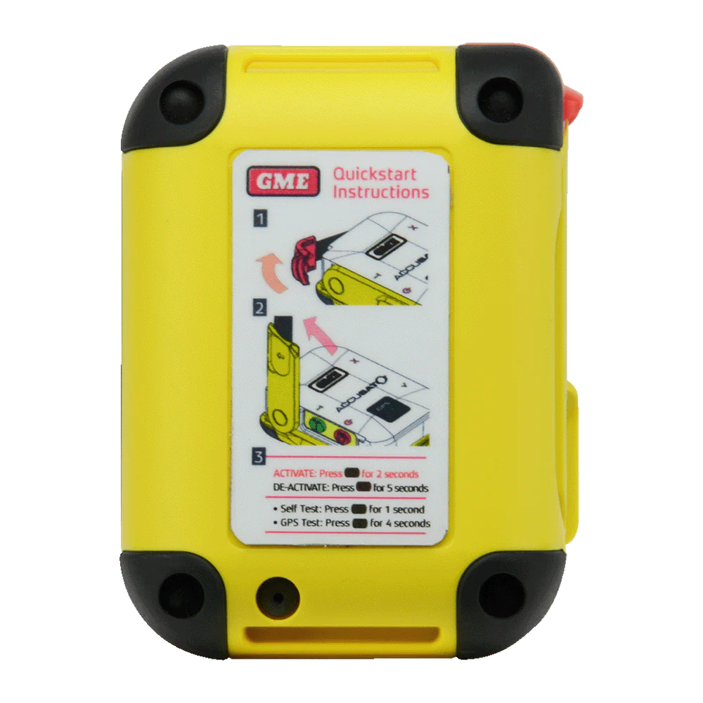 GME 406MHz GPS Personal Locator Beacon - Australia