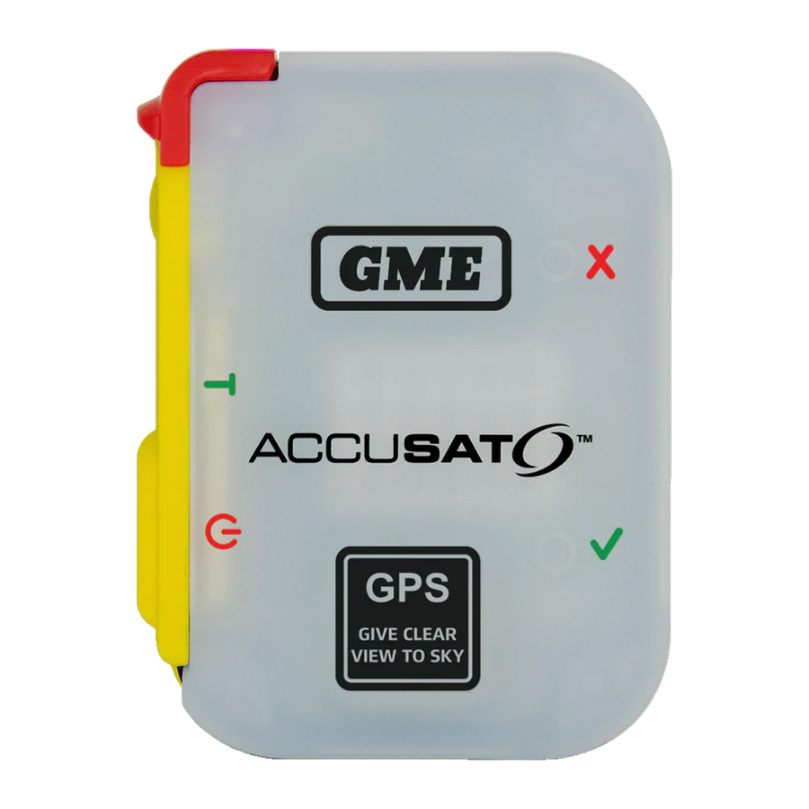 GME 406MHz GPS Personal Locator Beacon - Australia