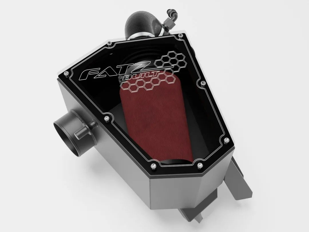 FATZ FABRICATION N70 Hilux Series Airbox. Oiled Air Filter. Includes Plumbing To Intake, Factory Turbo Configuration. - FFN70-AB-OF