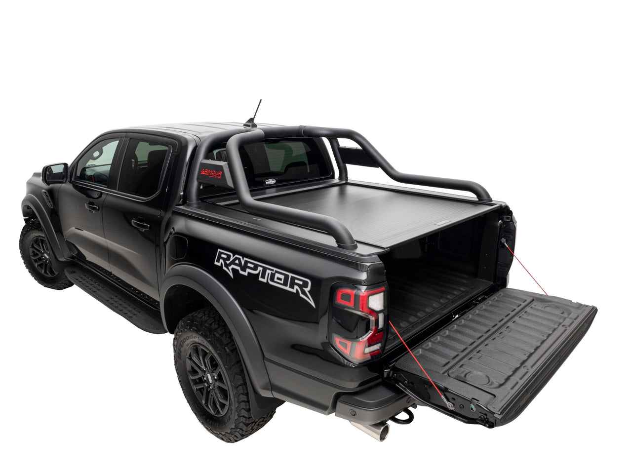 HSP ROLL R COVER SERIES 3.5 DUAL CAB SUITS ARMOUR BAR SPORTSBAR NEXTGEN FORD RANGER/RAPTOR -NGR4RS3.5-AB