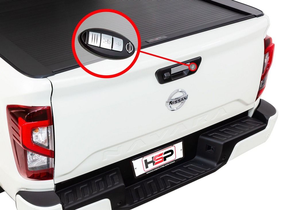 HSP TAIL LOCK NAVARA D23 - 2021+ (WORKS ONLY WITH DUAL CAB) -NN18