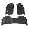 TJM DEEP DISH CAR MATS FOR NISSAN NAVARA DUAL CAB (D23) 2021+ NSN001-3D