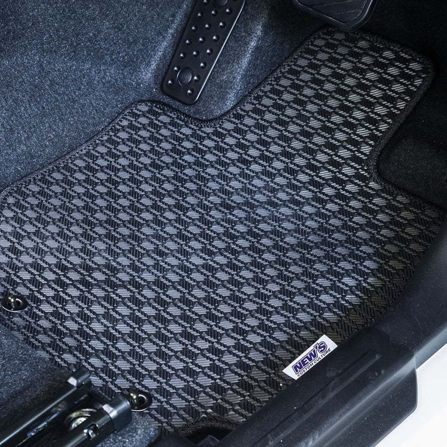 ALPINE PREMIUM FITTED RUBBER FLOOR MATS FOR JIMNY 3DR 2018 -NW-SER-FMR (IN STORE PICK-UP ONLY)