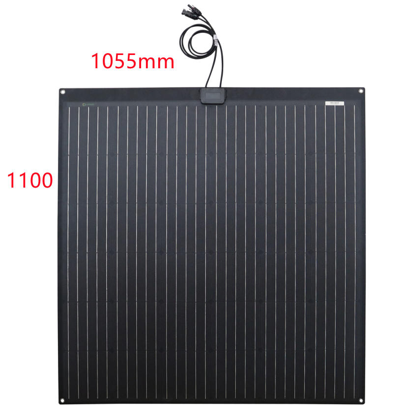 VSS Semi-Flexible Solar Panel (1055mm x 1100mm) 200-Watt