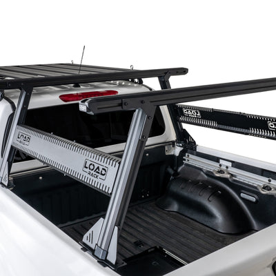 HSP Load Rack Ladder Rack suits Nissan Navara 2021+
Fits Dual Cab Tub - Full set (Front & Rear Legs + Joiner Bar) -LR-T-S