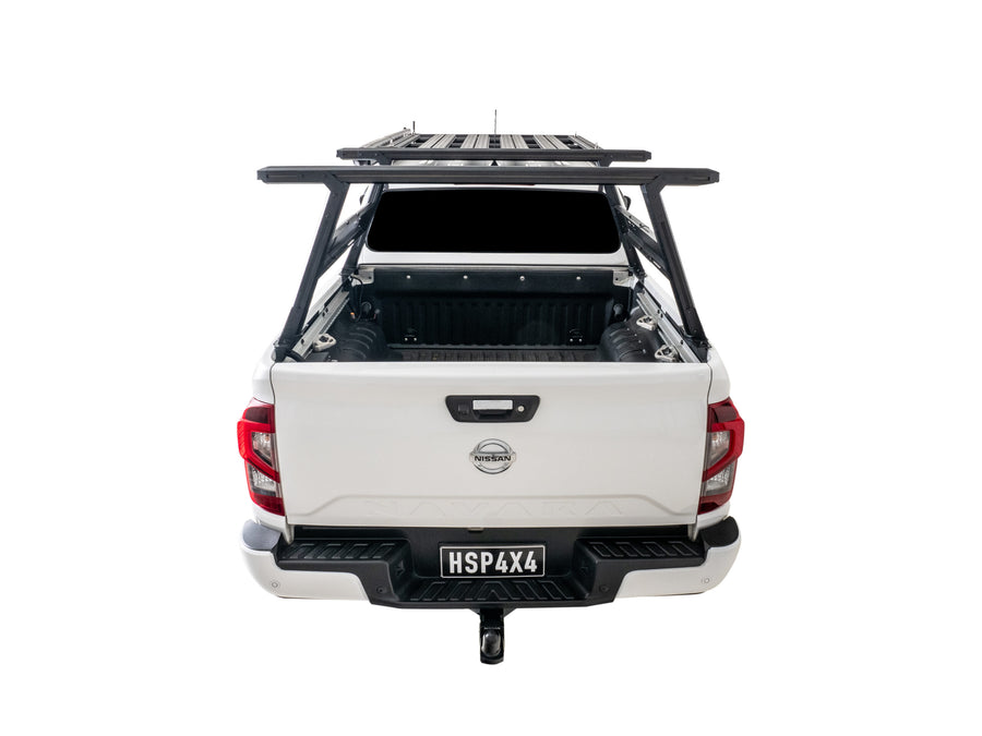 HSP Load Rack Ladder Rack suits Nissan Navara 2021+
Fits Dual Cab Tub - Full set (Front & Rear Legs + Joiner Bar) -LR-T-S