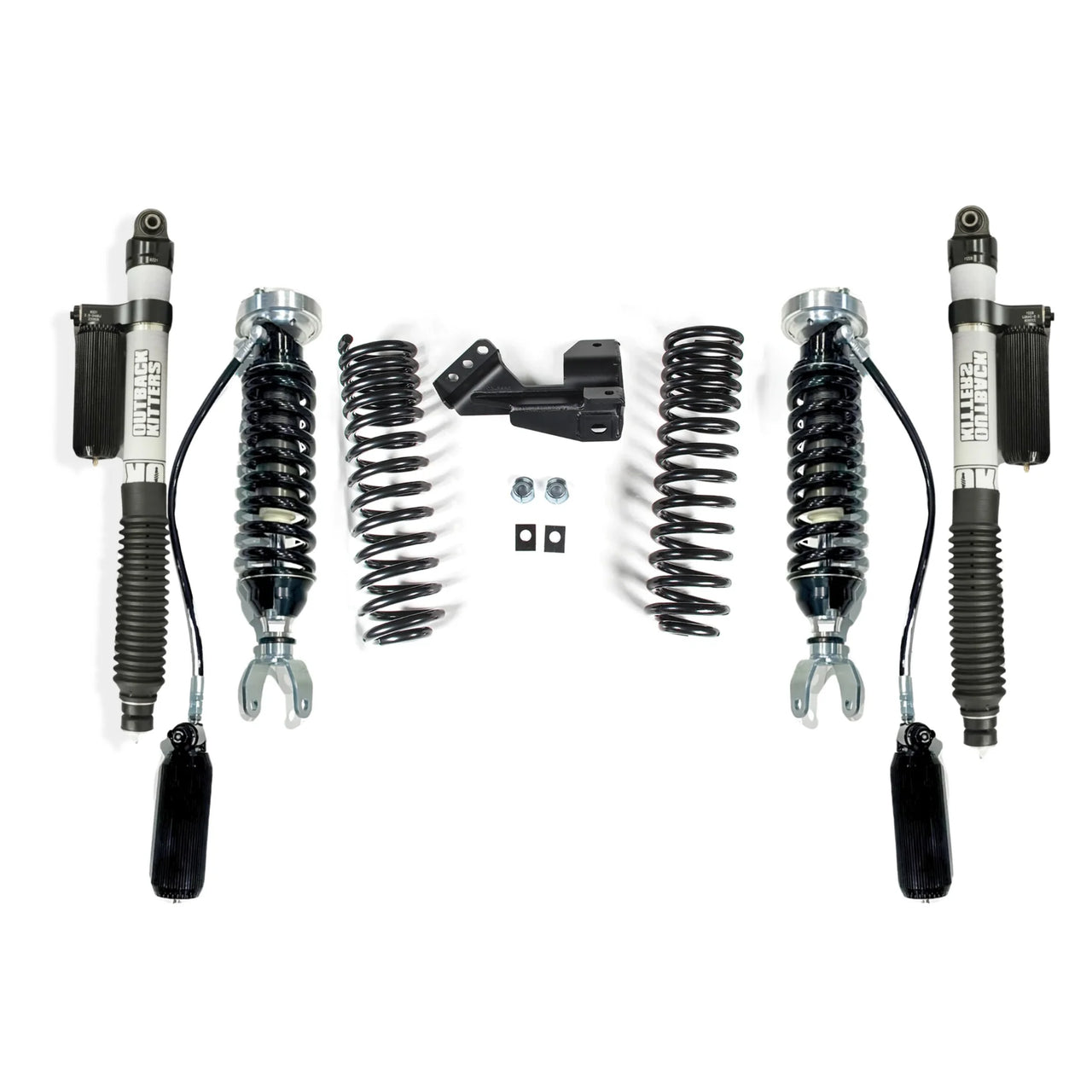 Americas Garage 2" Levelling Kit with OK 2.5" Shocks, +20% Coils suits Ram 1500 DS (13-24) by Outback Kitters OKSURA122K