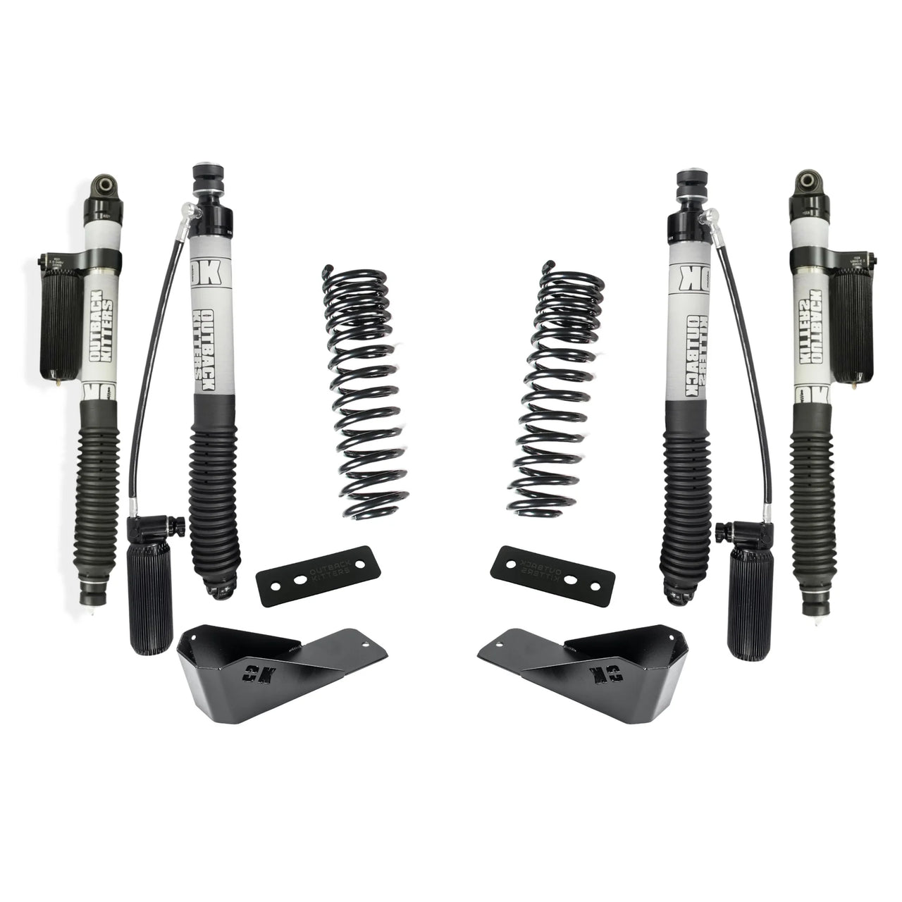Americas Garage 1" Lift Kit with OK 2.5" Shocks suits Ram 2500 (13-24) by Outback Kitters OKSURA210K