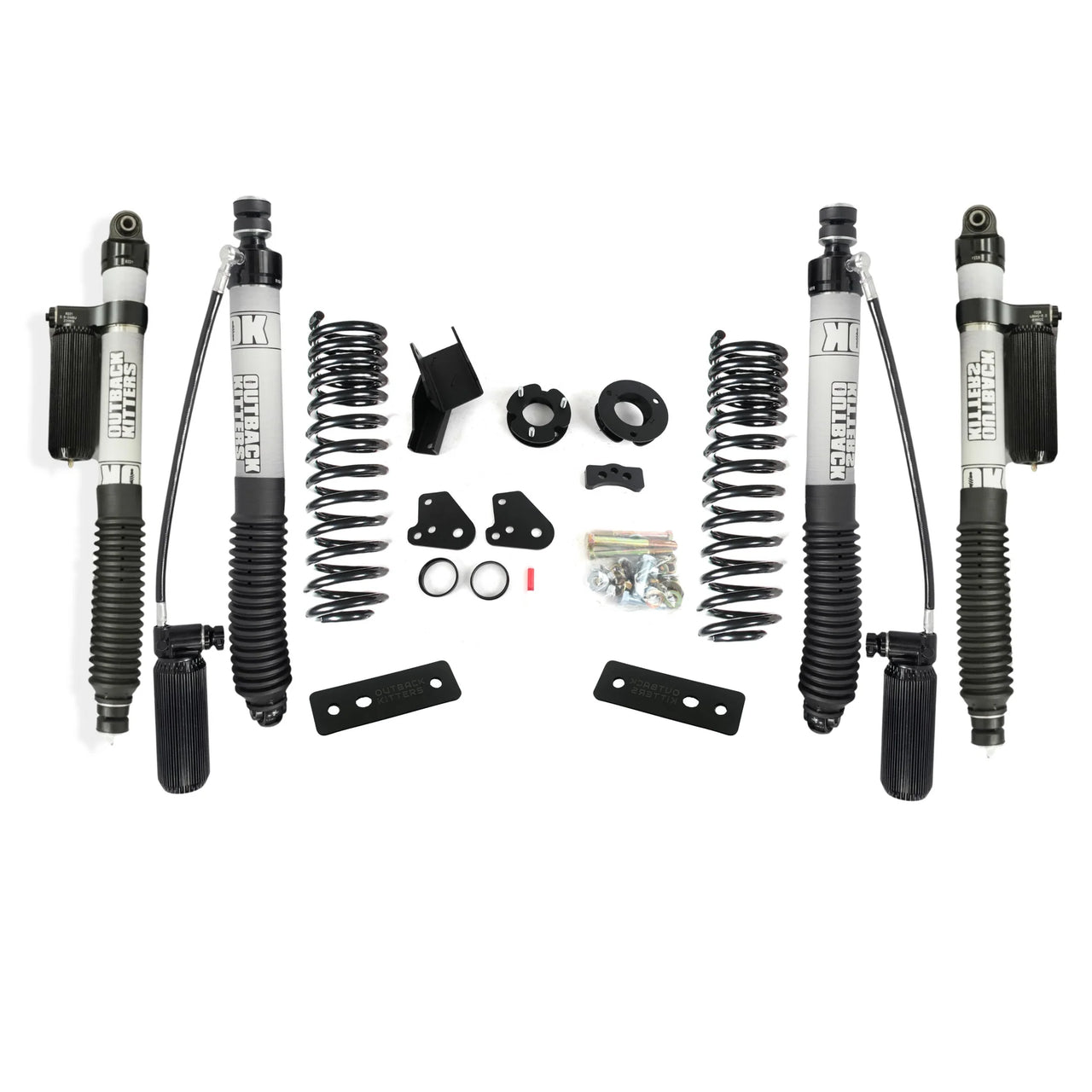 Americas Garage 2" Lift Kit with OK 2.5" Shocks suits Ram 3500 (13-26) by Outback Kitters OKSURA321K